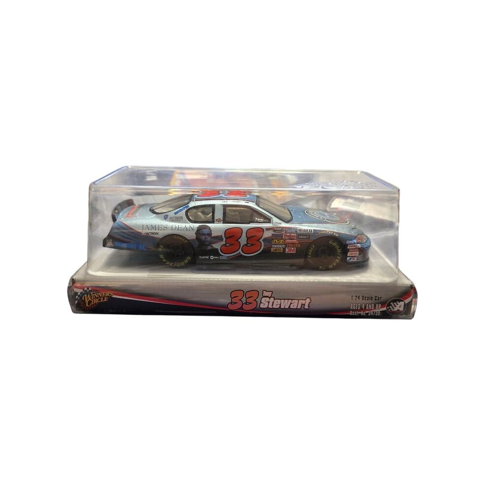 Tony Stewart #33 James Dean 50th Anniversary 1:24 Diecast Winners Circle 2005